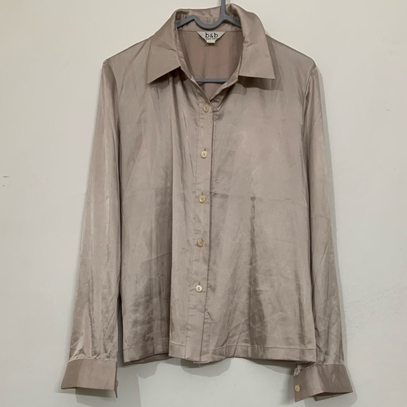 Tops - Satin Blouse Shirt